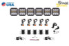 Diode Dynamics SS5 Pro Universal CrossLink 6-Pod Lightbar - Yellow Combo