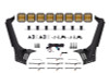 Diode Dynamics Jeep JL SS5 Pro CrossLink Windshield - Yellow Combo Lightbar Kit