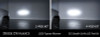 Diode Dynamics 14-23 Toyota 4Runner SS5 Stealth Grille LED 2-Pod Kit Sport - White Combo