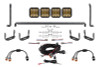 Diode Dynamics 14-23 Toyota 4Runner SS5 Stealth Grille LED 4-Pod Kit - Yellow Pro Combo