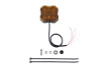 Diode Dynamics Stage Series Single Color LED Rock Light - Amber Hookup (one)