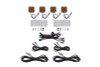 Diode Dynamics Stage Series Single Color LED Rock Light - Amber M8 (4-pack)