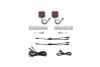 Diode Dynamics Stage Series Single Color LED Rock Light - Red M8 (2-pack)