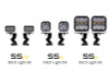 Diode Dynamics 2022 Toyota Tundra SS5 Pro Stage Series Ditch Light Kit - Yellow Combo