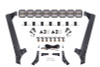 Diode Dynamics Jeep JK SS5 Sport CrossLink Windshield - White Combo Lightbar Kit
