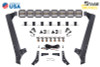 Diode Dynamics Jeep JK SS5 Sport CrossLink Windshield - Yellow Combo Lightbar Kit