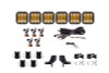 Diode Dynamics Bronco SS5 6-Pod CrossLink Grille Lightbar Kit Sport - Yellow Combo