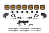 Diode Dynamics Bronco SS5 Pro CrossLink Windshield - Yellow Combo Lightbar Kit