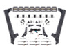 Diode Dynamics Jeep JK SS5 Pro CrossLink Windshield - White Combo Lightbar Kit