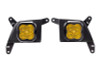 Diode Dynamics SS3 Type SV2 LED Fog Light Kit Pro - Yellow SAE Fog