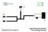 Diode Dynamics Light Duty Dual Output 3-way 4-pin Wiring Harness