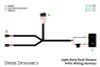 Diode Dynamics Light Duty Dual Output 3-way 4-pin Wiring Harness