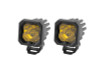 Diode Dynamics Stage Series C1 LED Pod Pro - Yellow Spot Standard ABL (Pair)