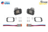 Diode Dynamics Stage Series C1 LED Pod Sport - White Flood Flush ABL (Pair)