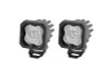 Diode Dynamics Stage Series C1 LED Pod - White SAE Fog Standard WBL (Pair)