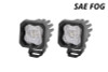 Diode Dynamics Stage Series C1 LED Pod - White SAE Fog Standard ABL (Pair)