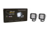 Diode Dynamics Stage Series C1 LED Pod - White SAE Fog Standard ABL (Pair)