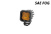 Diode Dynamics Stage Series C1 LED Pod - Yellow SAE Fog Standard ABL Each