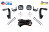 Diode Dynamics 10-21 Toyota 4Runner Stage Series 2in LED Ditch Light Kit - Yellow Pro Combo