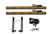 Diode Dynamics 14-19 Toyota 4Runner SS30 Dual Stealth Lightbar Kit  - Amber Driving