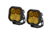 Diode Dynamics SS3 LED Pod Sport - Yellow Combo Standard (Pair)