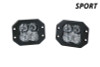 Diode Dynamics SS3 LED Pod Sport - White Combo Flush (Pair)