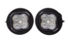 Diode Dynamics SS3 LED Pod Max Type FT Kit - White SAE Fog