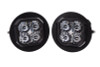 Diode Dynamics SS3 LED Pod Max Type FT Kit - White SAE Fog