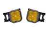 Diode Dynamics SS3 LED Pod Max Type X Kit - Yellow SAE Fog