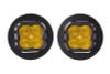 Diode Dynamics SS3 LED Pod Max Type OB Kit - White SAE Fog