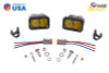 Diode Dynamics Stage Series 2 In LED Pod Pro - Yellow Flood Standard ABL (Pair)