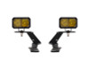 Diode Dynamics 19-21 Ford Ranger Stage Series 2in LED Ditch Light Kit - Yellow Pro Combo