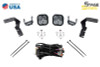 Diode Dynamics 19-21 Ford Ranger Sport SS3 LED Ditch Light Kit - Yellow Combo