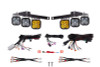 Diode Dynamics 17-20 Ford Raptor SS3 LED Fog Light Kit - Yellow Pro