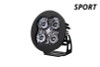 Diode Dynamics SS3 LED Pod Sport - White SAE Fog Round (Single)