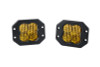 Diode Dynamics SS3 LED Pod Pro - Yellow Driving Flush (Pair)