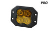 Diode Dynamics SS3 LED Pod Pro - Yellow SAE Fog Flush (Single)