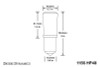 Diode Dynamics 1156 LED Bulb HP48 LED - Red Four