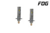 Diode Dynamics H1 COB12 LED - Cool - White (Pair)