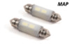 Diode Dynamics 41mm HP6 LED Bulb - Amber (Pair)