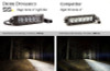 Diode Dynamics 6 In LED Light Bar Single Row Straight SS6 - White Wide Light Bar (Pair)