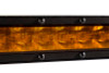 Diode Dynamics 18 In LED Light Bar Single Row Straight - Amber Driving Each Stage Series