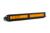 Diode Dynamics 12 In LED Light Bar Single Row Straight - Amber Wide Each Stage Series