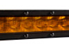 Diode Dynamics 50 In LED Light Bar Single Row Straight - Amber Combo Each Stage Series