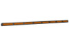 Diode Dynamics 50 In LED Light Bar Single Row Straight - Amber Flood Each Stage Series