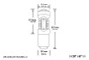 Diode Dynamics 1157 LED Bulb HP11 LED - Red (Pair)