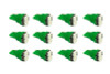 Diode Dynamics 194 LED Bulb SMD2 LED - Green Set of 12