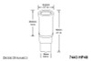 Diode Dynamics 7443 LED Bulb HP48 LED - Cool - White (Single)