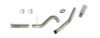 Diamond Eye KIT 4in DPF-BACK SGL SS 07.5-10 CHEVY 6 6L 2500/3500 PCKGD BX46X14X14OD EL-PL
