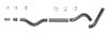 Diamond Eye KIT 5in CB MFLR RPLCMENT PIPE SGL AL: 2006-2007.5 CHEVY 6.6L 2500/3500 K5126S-RP
